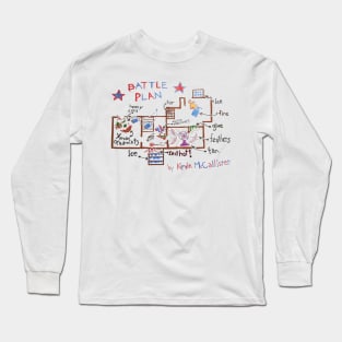 Home Alone Kevin's Battle Plan Long Sleeve T-Shirt